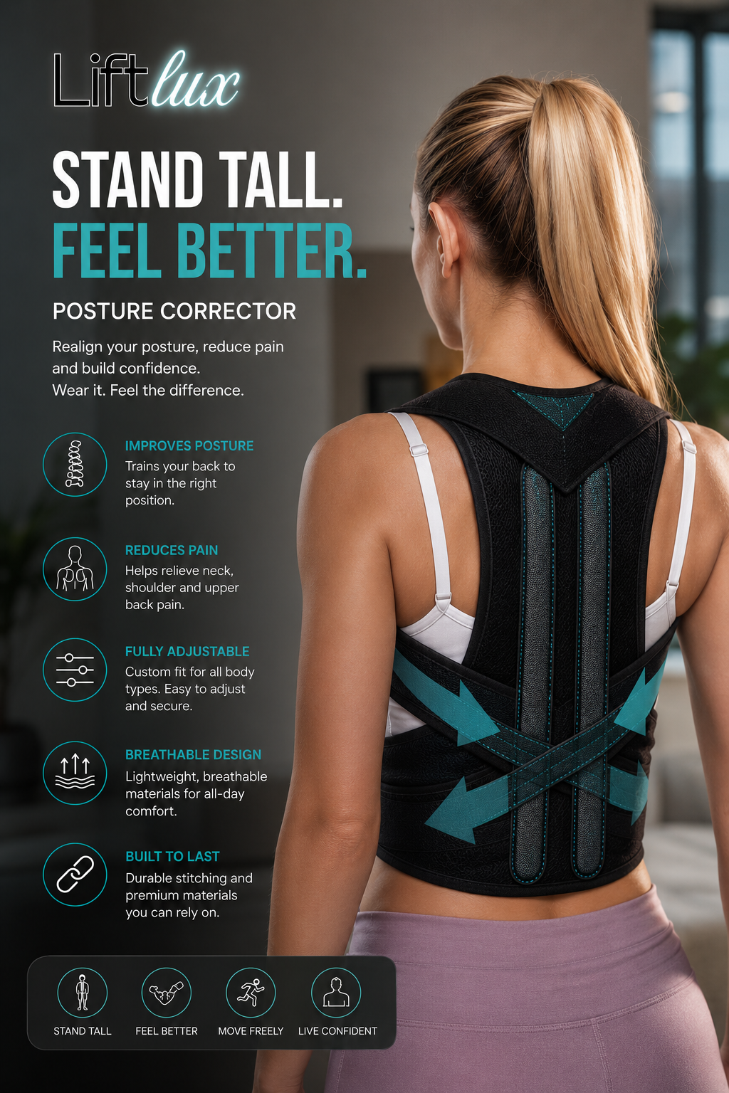 Liftlux™ UpRight Support Brace(Posture Corrector)