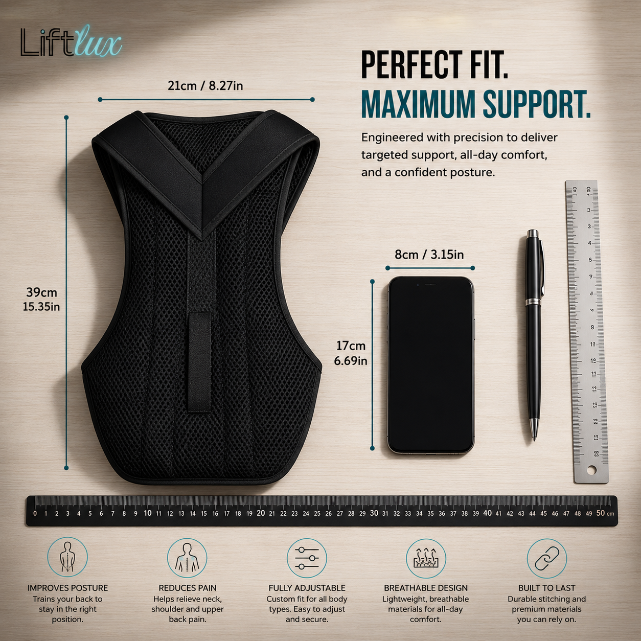 Liftlux™ UpRight Support Brace(Posture Corrector)