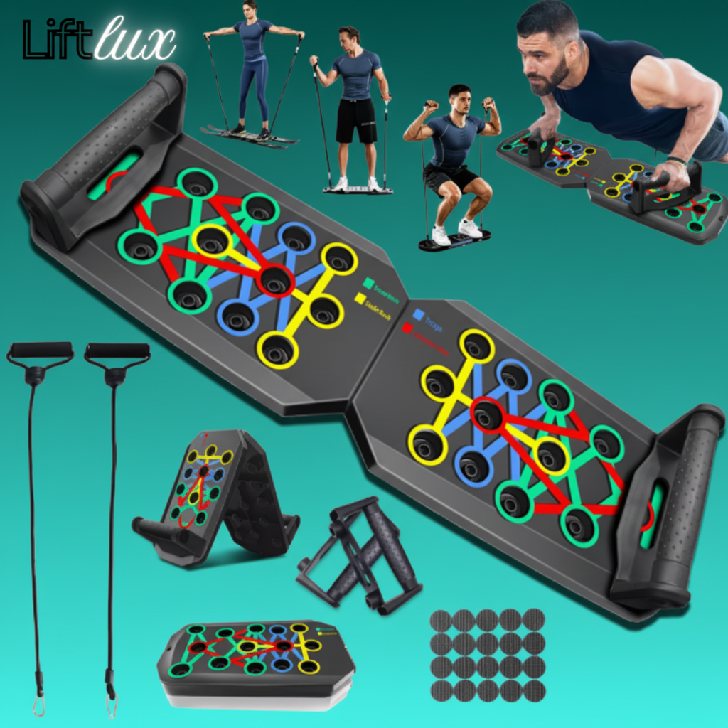 LiftLux™ Push Up Board — Skip the Gym. Not the Gains.